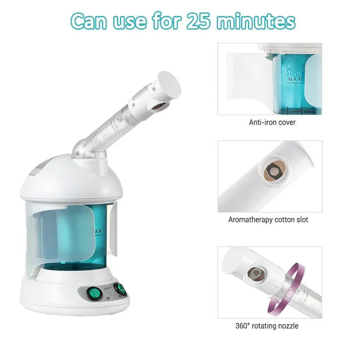 HydroPro Aromatherapy Facial Steamer - Transform Your Skincare Routine