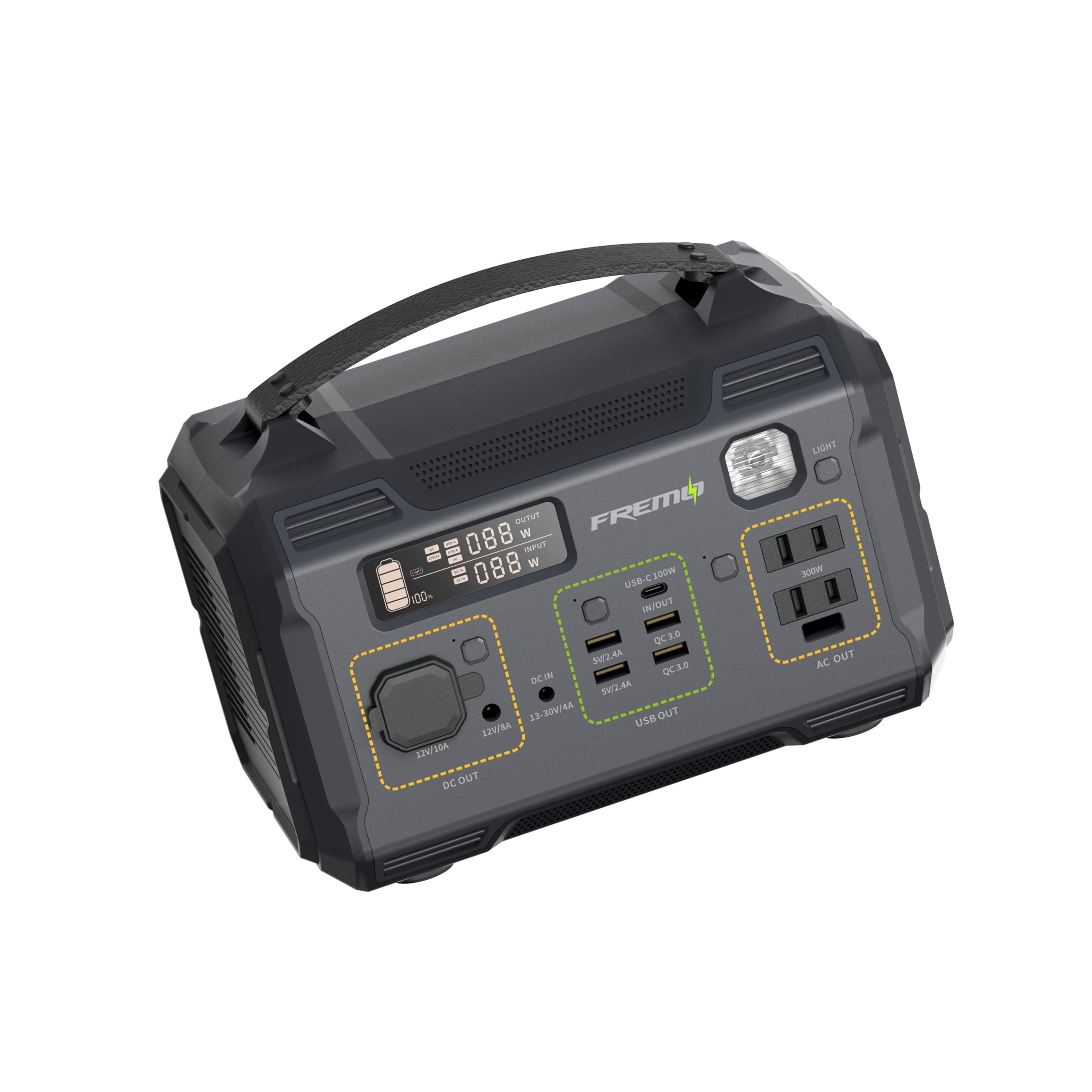 FREMO X300 Ultra-Power Portable Station
