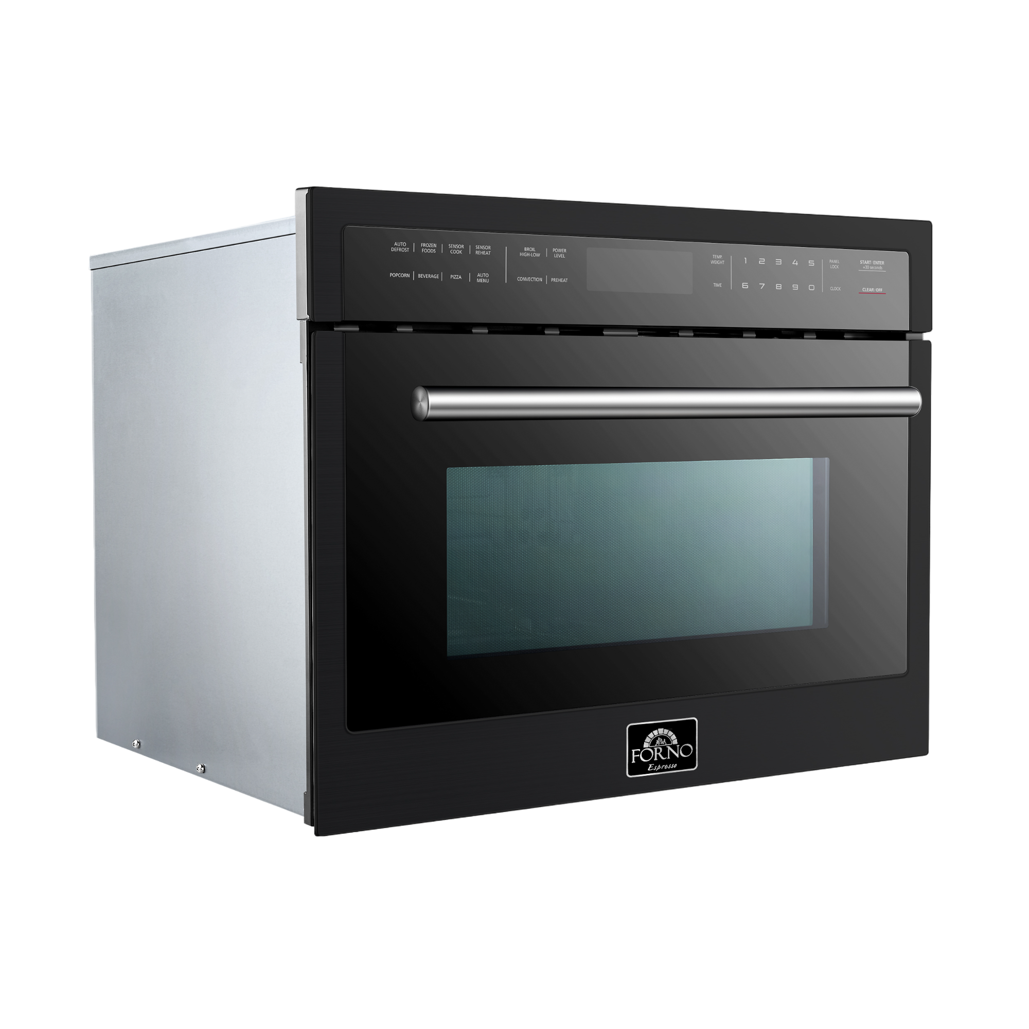 Forno Oliena Espresso All-in-One Kitchen Powerhouse: 24" Compact Oven & Microwave