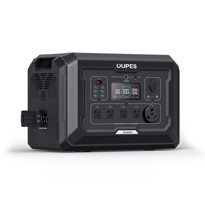 OUPES Mega 2 Powerhouse | 2500W, 2048Wh, Lightning-Fast Charge