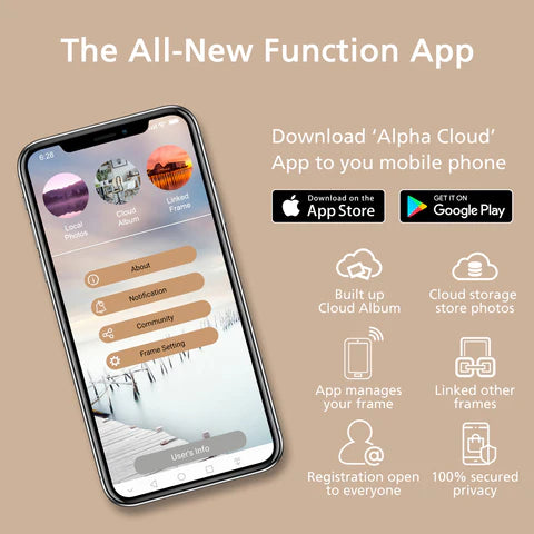 Sungale Alpha Digital 10 Cloud Frame - KS1016: Your Memories, Beautifully Displayed