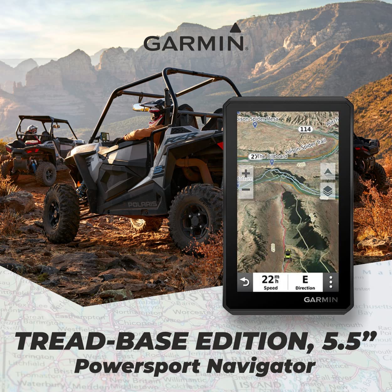 Garmin Tread 5.5” Powersport Navigator - Your Ultimate Off-Road Companion