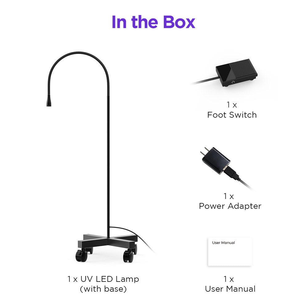 Shape Tactics 5W UV LED Adjustable Gooseneck Lamp - Your Precision Lighting Essential