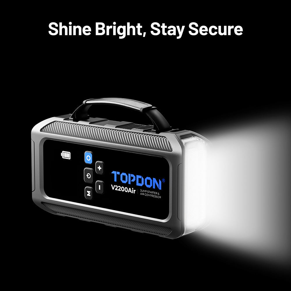 TOPDON V2200Air - All-in-One Car Emergency Helper
