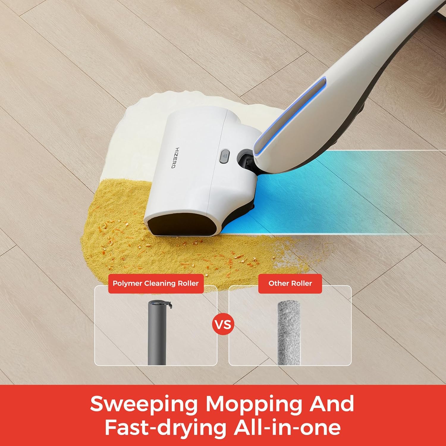 Hizero F500 All-in-One Hard Floor Cleaning Wonder