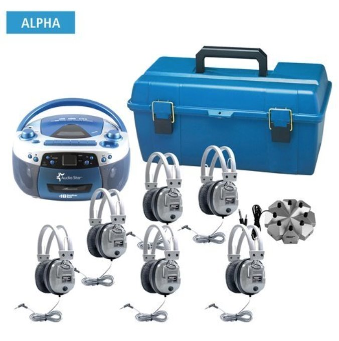 HamiltonBuhl AudioStar Alpha 6-Station Ultimate Listening Center