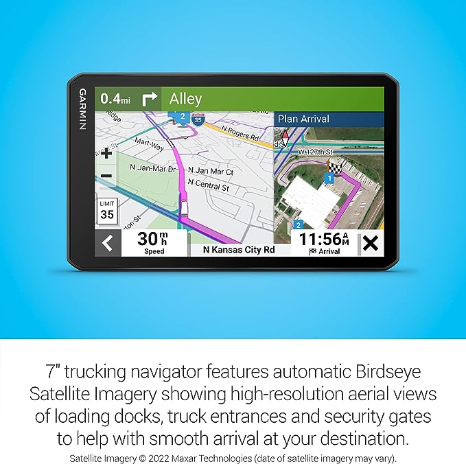 Garmin dezl Cam OTR710 7" GPS Truck Navigator: Your Ultimate Trucking Companion with Dash Cam