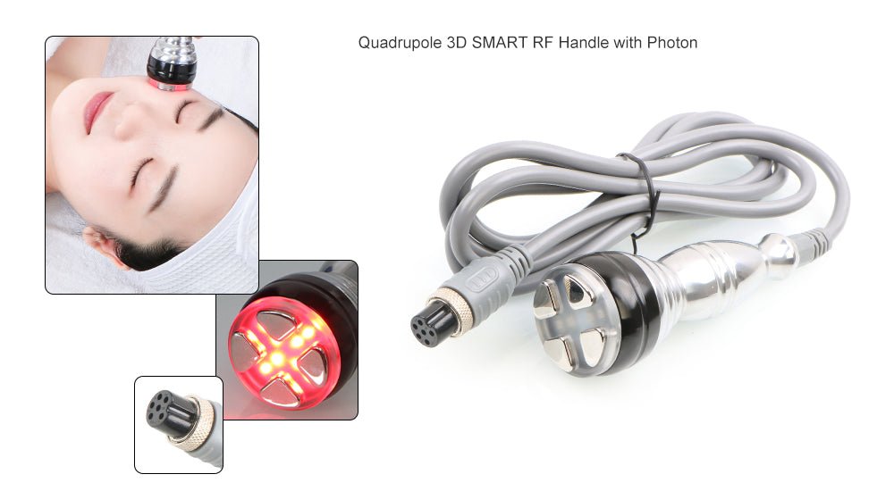 8-in-1 Shape Tactics: Cavitation, Vacuum, RF, Hot, Cold, Hammer, Bio Lift