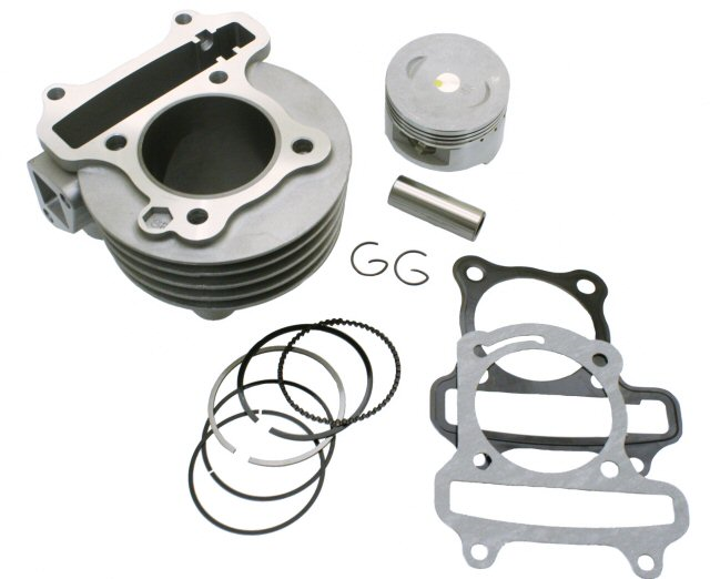 Universal Parts QMB139 50mm Big Bore Cylinder Kit - Boost Your Engine's Performance!