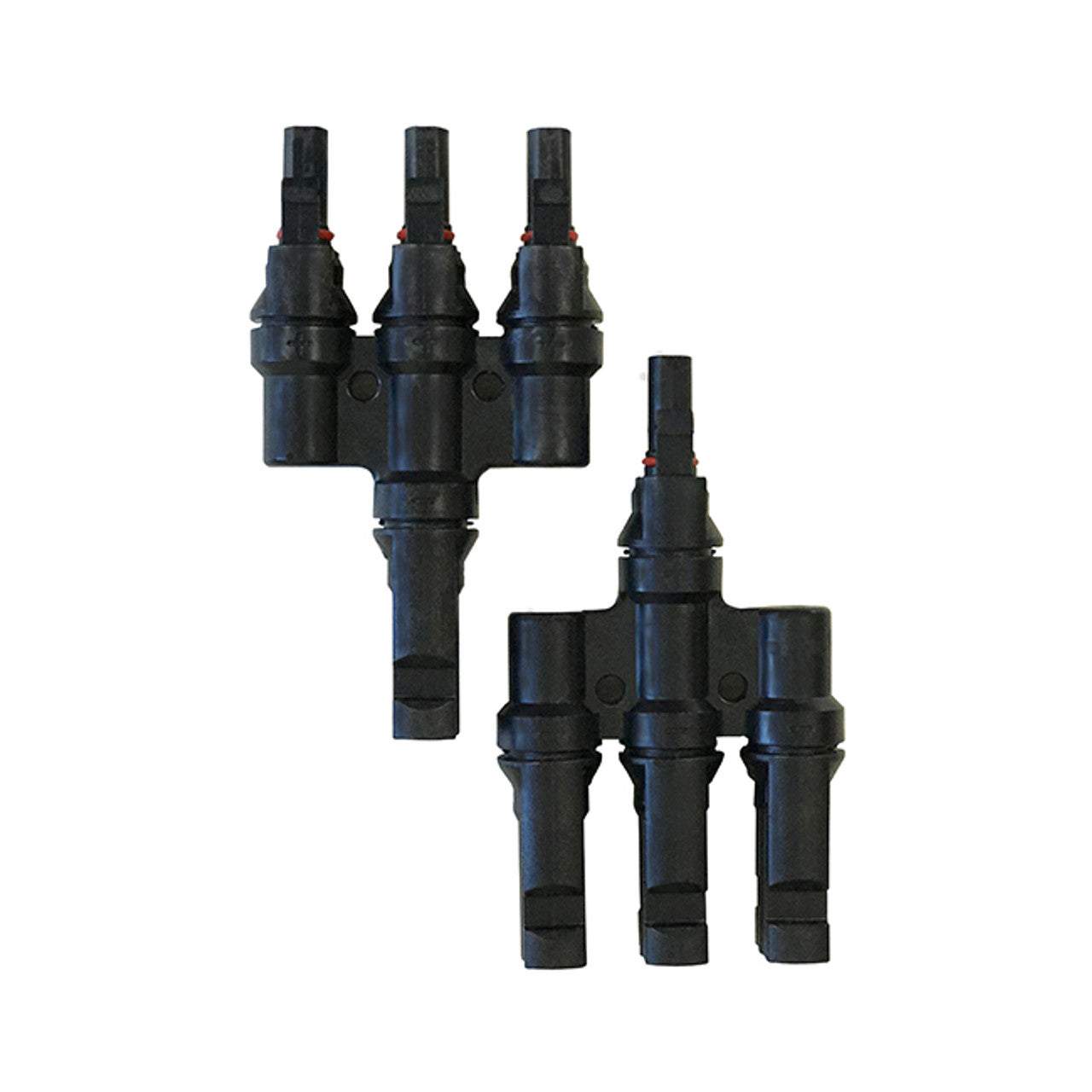 Renogy Solar MC4Y2 Branch Connectors - Multicolor Pair for Expanding Your Solar Panel System