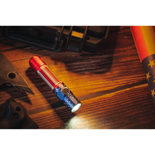 Olight Warrior 3S Stars & Stripes: Tactical Powerhouse