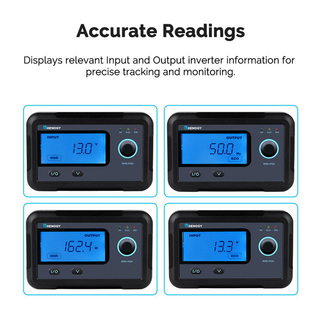 Renogy PGH Inverter Series Remote Monitor - RMS-PGH