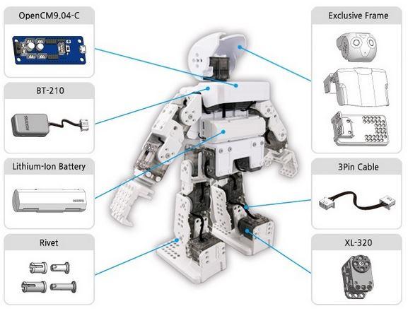 ROBOTIS DARWIN MINI: Your Fun and Educational 3D Printable & Programmable Humanoid Robot