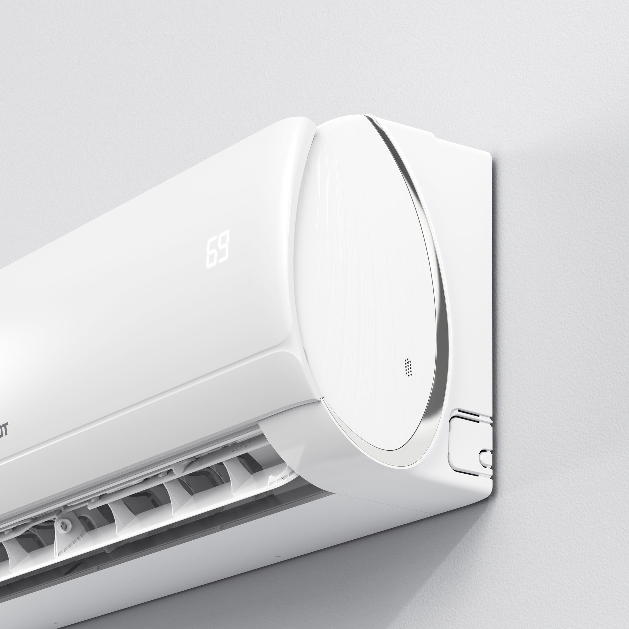 TOSOT 12,000 BTU Mini-Split Heat Pump Air Conditioner - 120V: Stay Cool and Comfortable Anywhere!