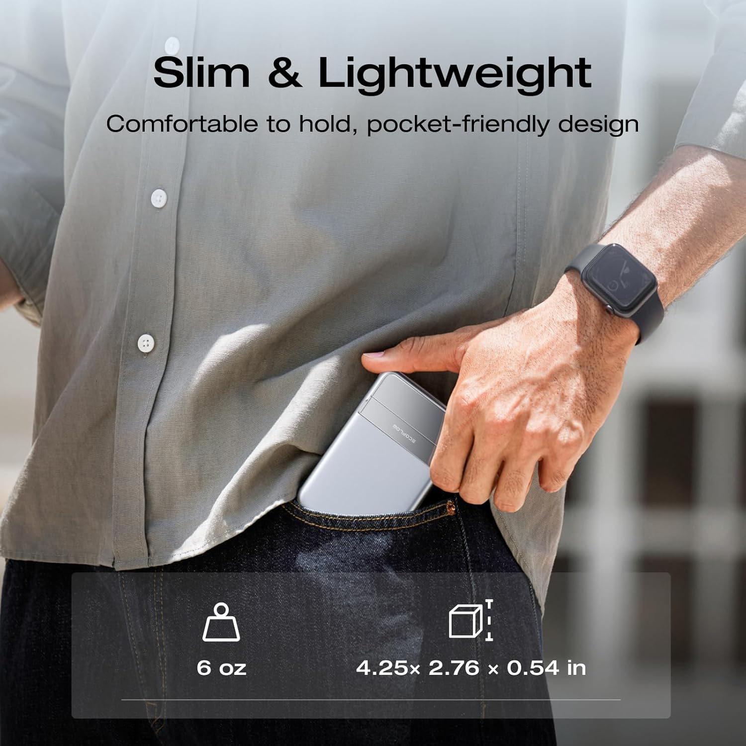 EcoFlow RAPID 5000mAh Magnetic Powerhouse Portable Charger
