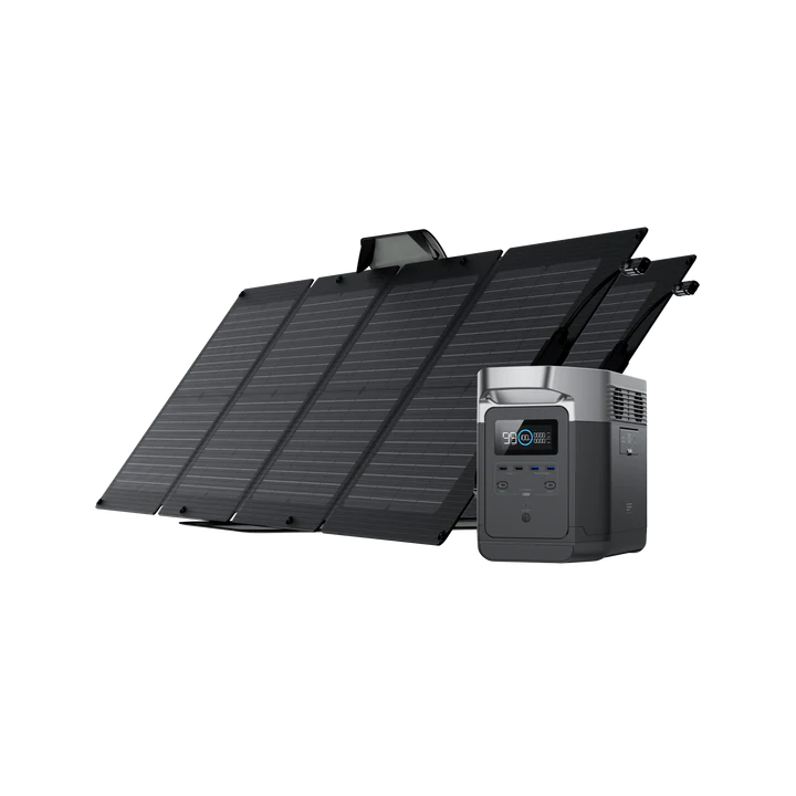 EcoFlow DELTA 2 Portable Powerhouse with 110W Solar Panel