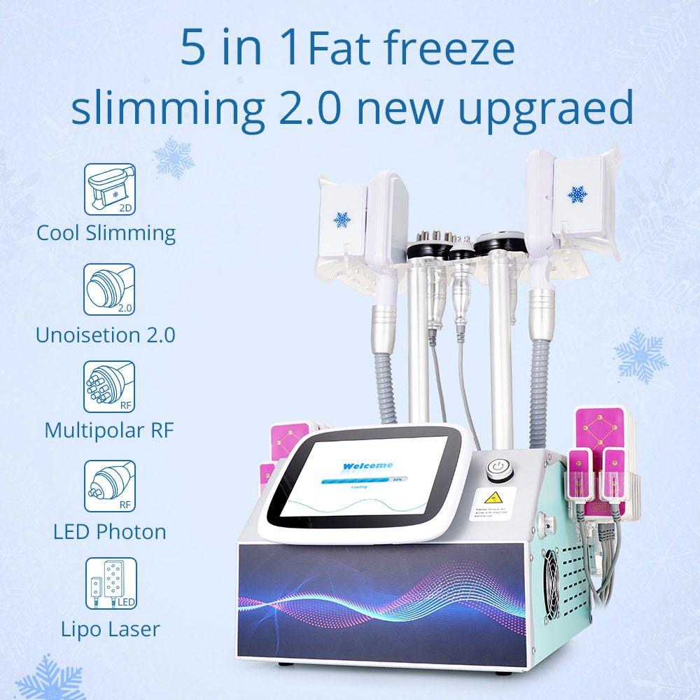 Advanced 5-in-1 Body Cryolipolysis 40K RF Lipo Laser - Shape Tactics