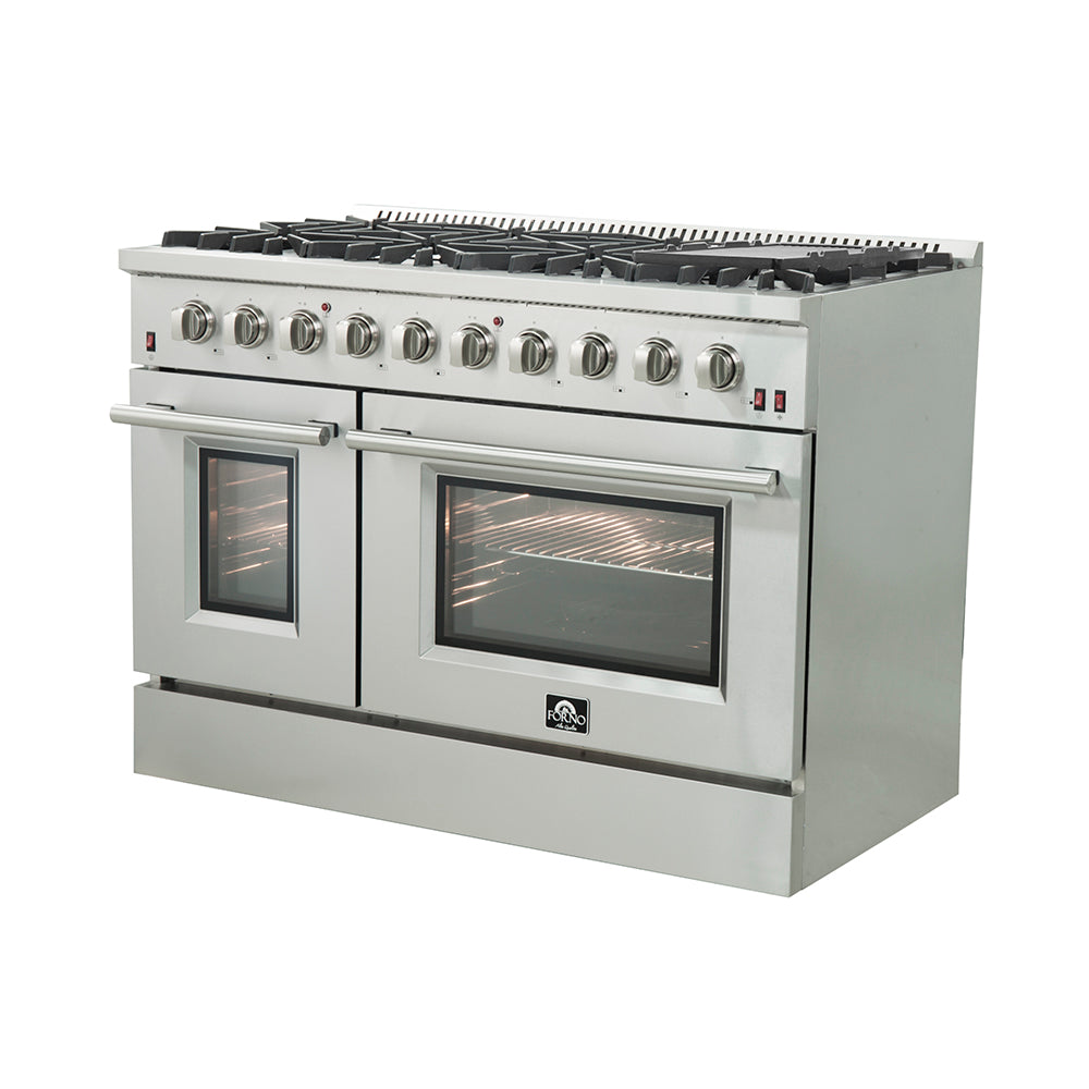 Forno Galiano Gold 48' Freestanding Gas Range - The Ultimate Kitchen Powerhouse