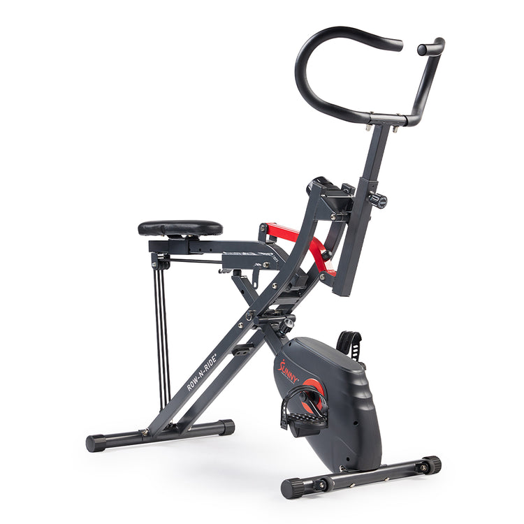 Sunny Health & Fitness 2-in-1 Row-N-Ride Exercise Bike: The Ultimate Fitness Solution