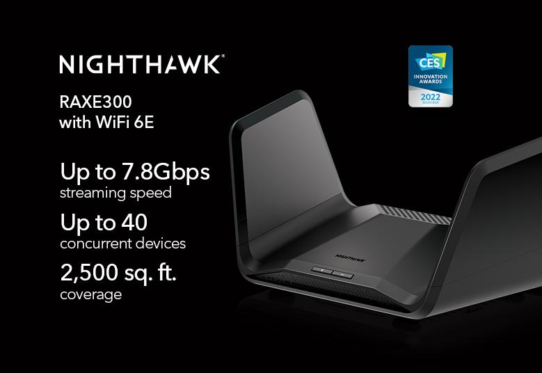 NETGEAR Nighthawk RAXE300 Tri-Band WiFi 6E Router - Your Gateway to Blazing Fast Connectivity