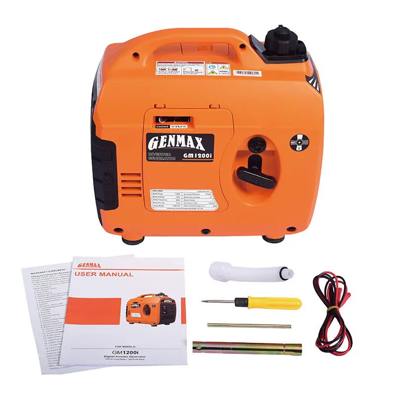 Genmax GM1200i 1200-Watt Gasoline Inverter Generator - Your Ultimate Portable Power Solution