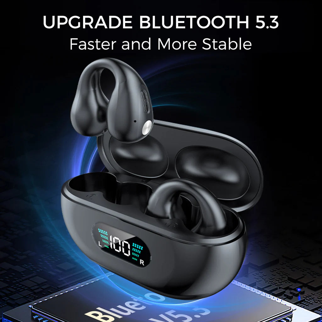 Sungale Wireless Ear Clip Bone Conduction Earbuds - Your Active Lifestyle Sound Solution
