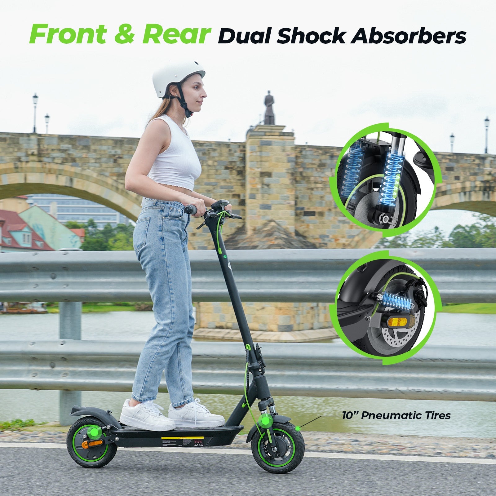isinwheel S10 Pro 800W Electric Scooter - Your Urban Commuting Companion