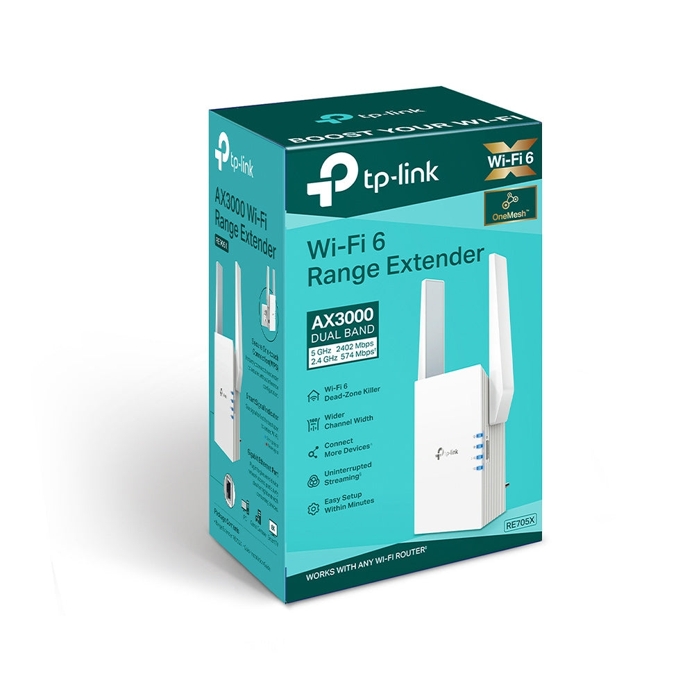 TP-Link AX1800 Wi-Fi 6 Range Extender - Boost Your Home Network
