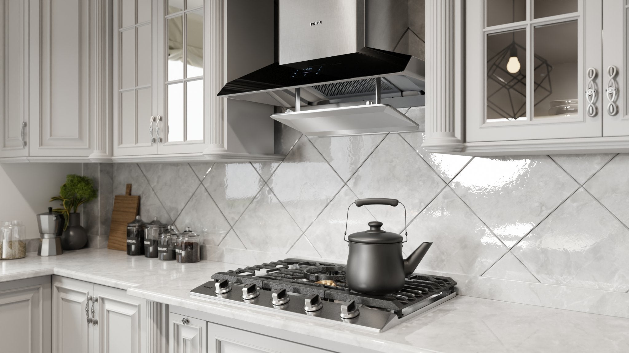 FOTILE EMG9050 Wall Mount Perimeter Vent Range Hood - The Ultimate Kitchen Companion