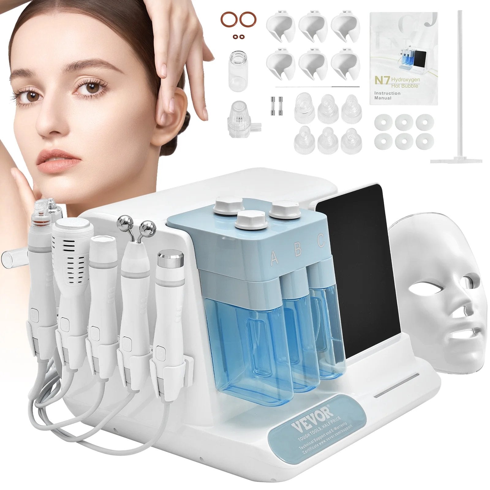 Revitalize Your Skin with the 7-in-1 Hydro Facial & Plasma System