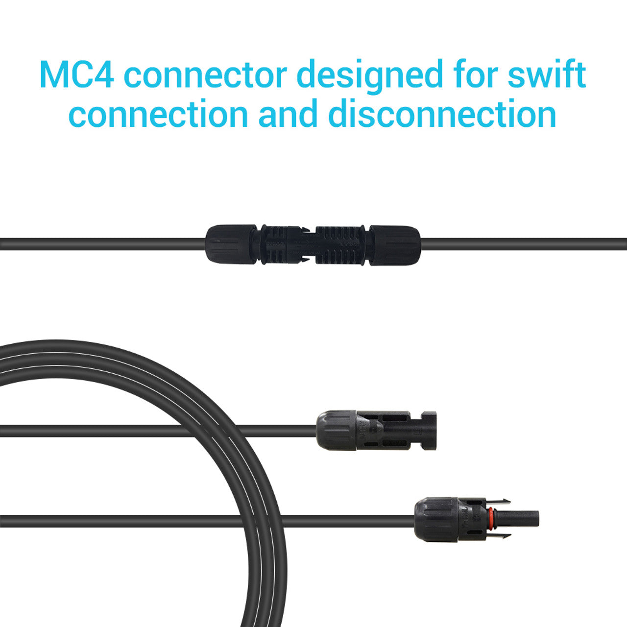Renogy 40Ft 10AWG Solar Panel Extension Cable: Expand Your Solar Power System with Ease