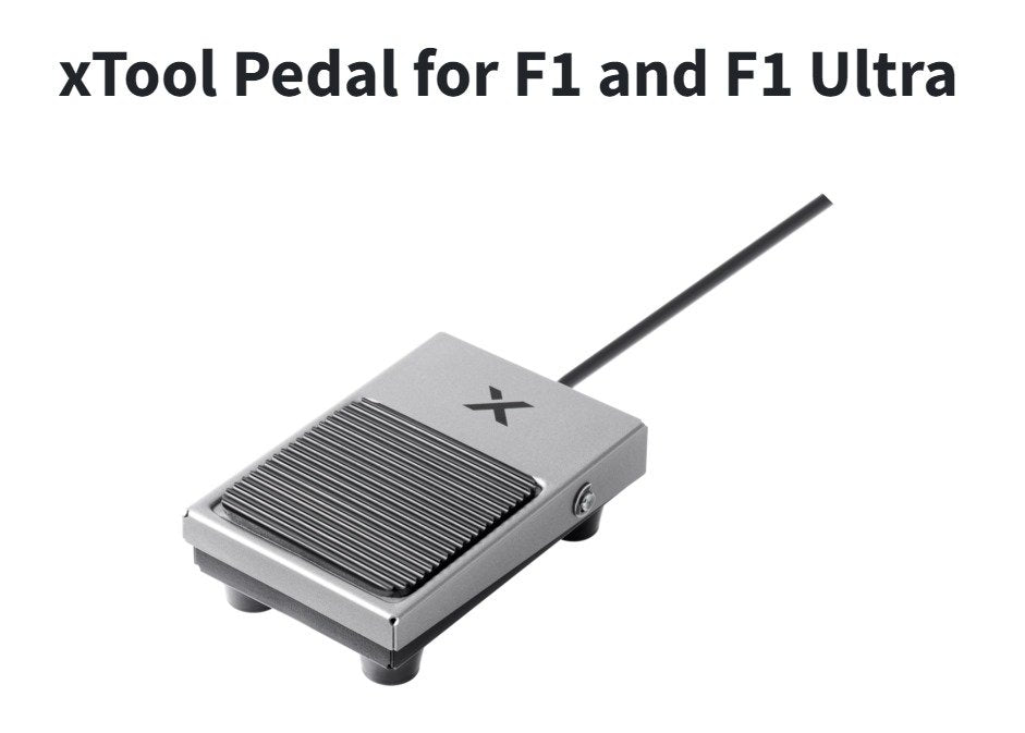 xTool F1 Pedal Switch - Enhance Your Engraving Experience