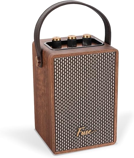 Fuse Retro Wireless Bluetooth Speaker with Handle Strap