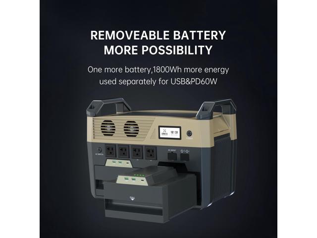 Foxtheon BAT-1.8 iGo3600 Power Station Extra Battery - Unleash Extended Power!