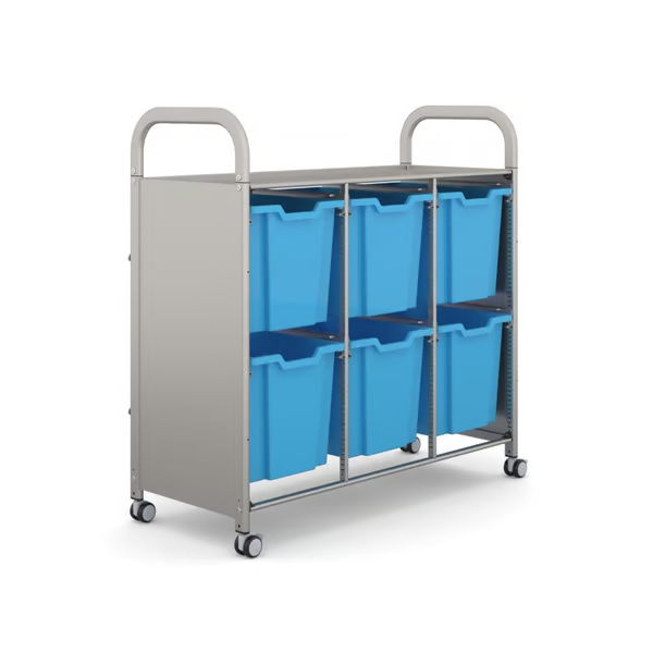 Gratnells Callero Plus Treble Cart: Your Classroom's Ultimate Storage Solution