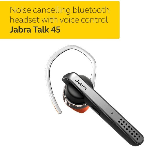 Jabra Talk 45 Mono Bluetooth In-Ear Headset - Silver