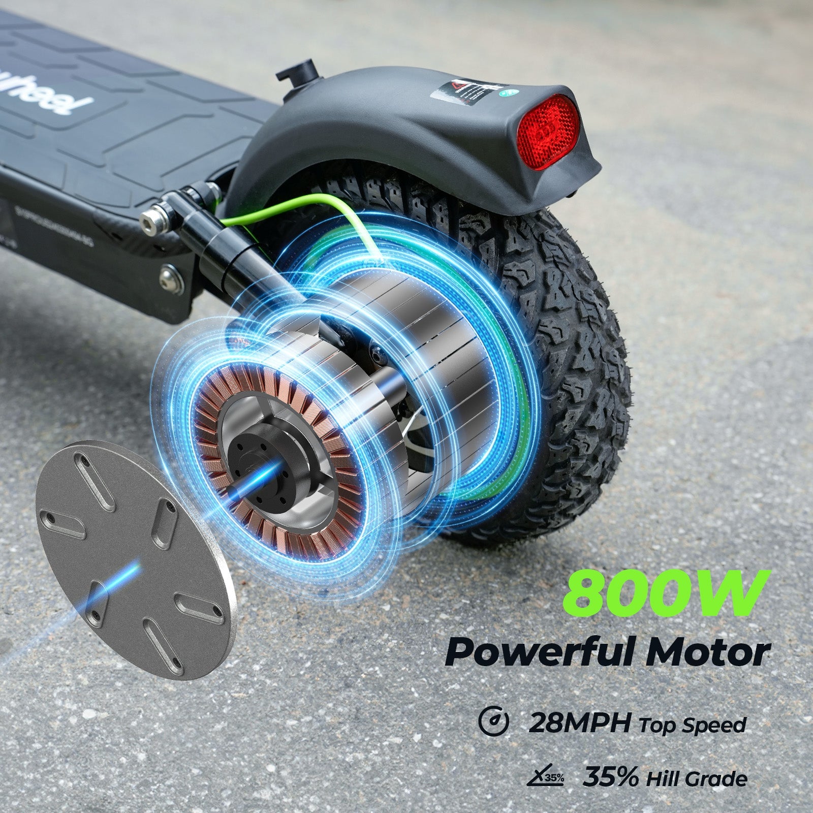 isinwheel S10 Pro 800W Electric Scooter - Your Urban Commuting Companion