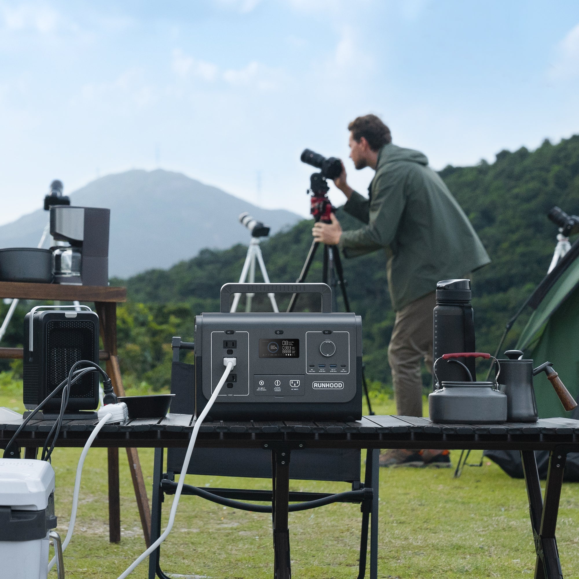 Runhood RALLYE 1200: Your All - in - One Portable Powerhouse