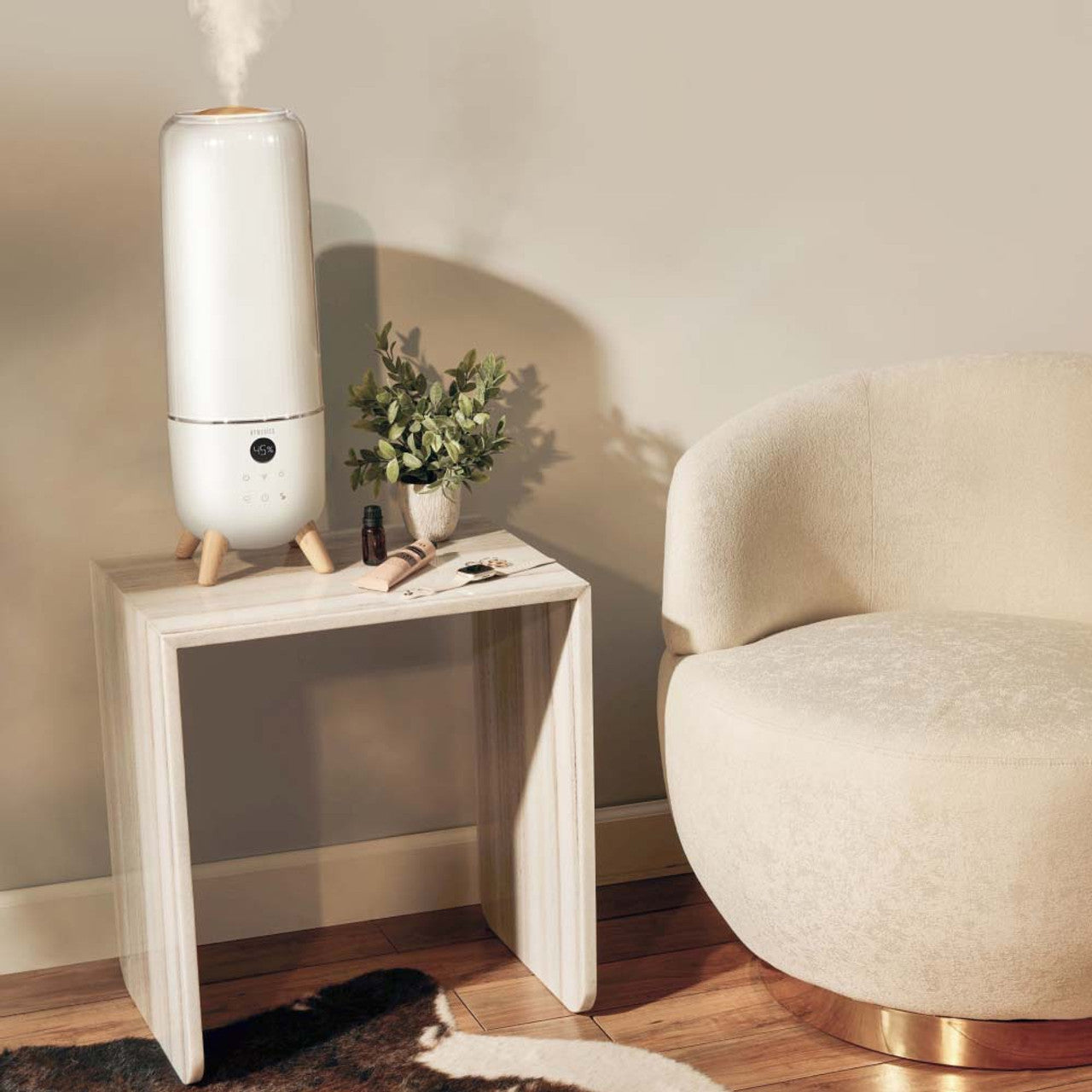 Homedics Total Comfort Ultrasonic Cool Mist Humidifier - White