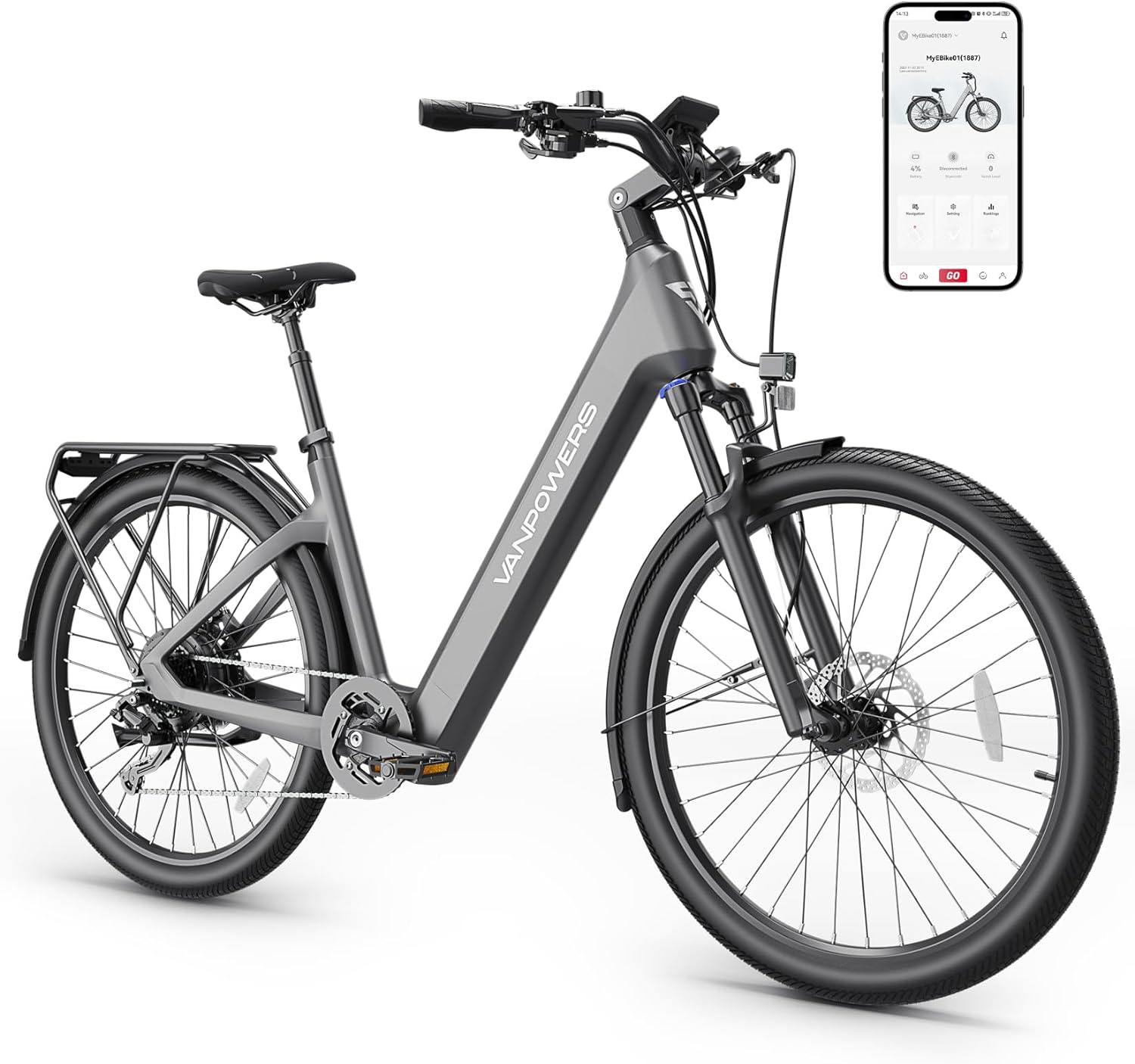 Vanpowers UrbanGlide Pro - The Ultimate Urban Electric Bike