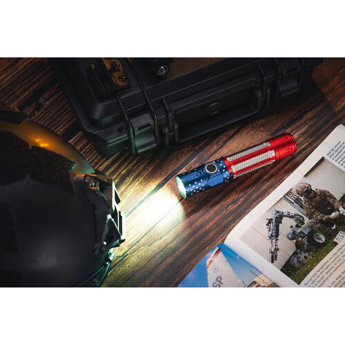Olight Warrior 3S Stars & Stripes: Tactical Powerhouse