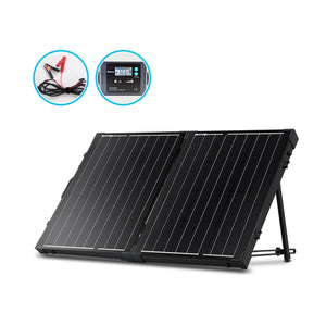Renogy 100W Foldable Solar Suitcase with Voyager - Your Off-Grid Powerhouse
