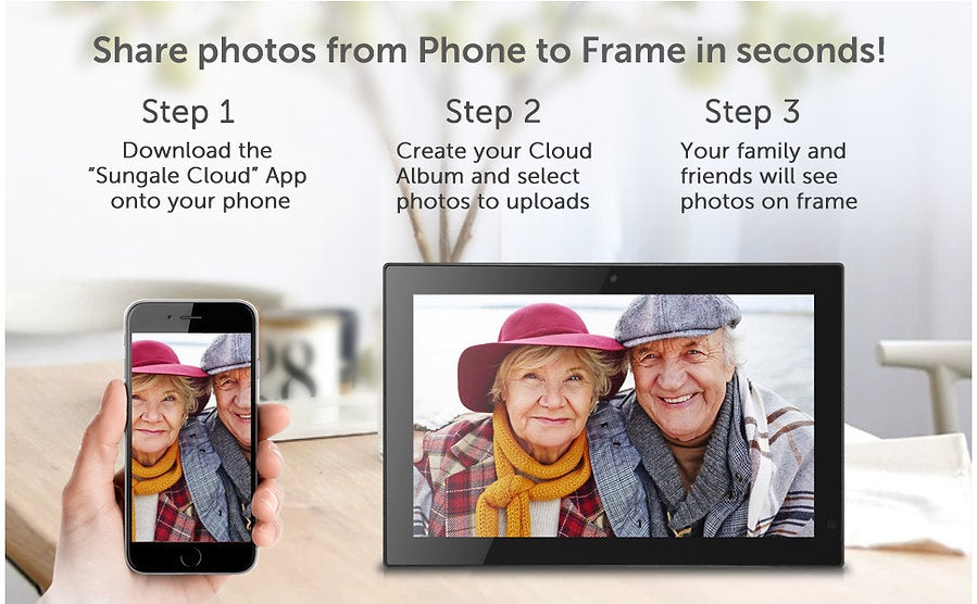 Sungale 14 - inch Cloud - Connected Smart Frame