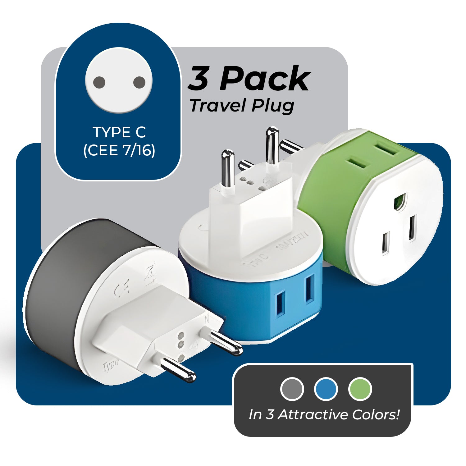OREI US-9C Compact European Travel Adapter - Your Ultimate Travel Companion