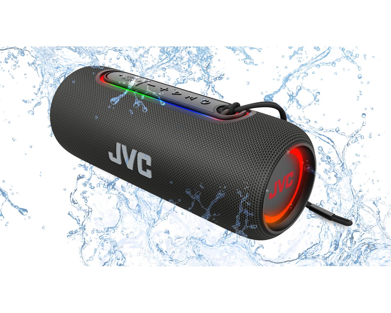 JVC Illuminating Pulse Portable Wireless Speaker - 20W Powerhouse