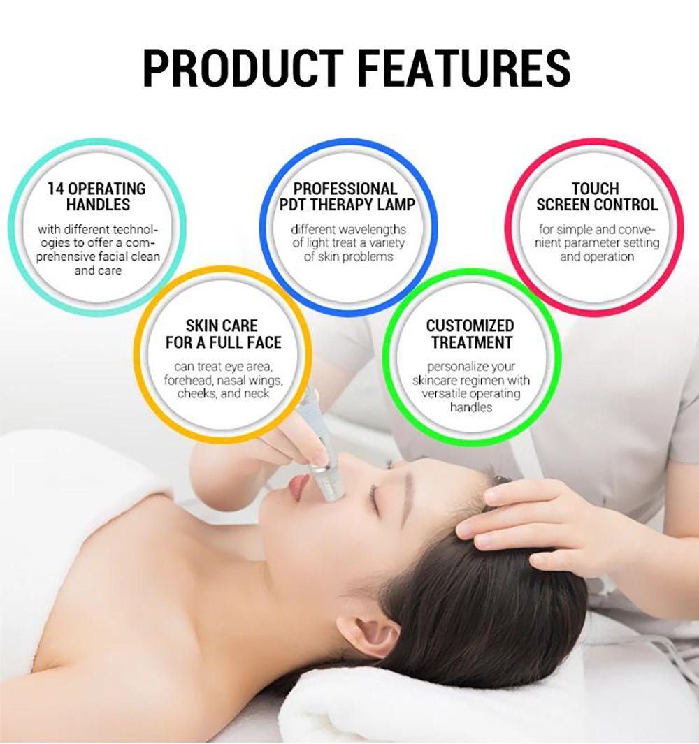 Revitalize Your Skin with Shape Tactics Advanced 14-in-1 Hydro Dermabrasion & PDT Light Therapy