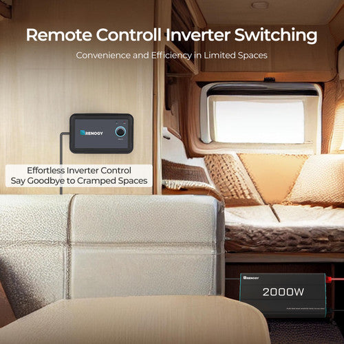 Renogy 2000W Pure Sine Wave Battery Inverter - Your Reliable Power Solution