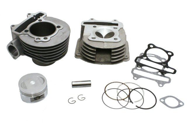 Upgrade Your GY6 Engine with Universal Parts' Cylinder and Head Kit (164-319)