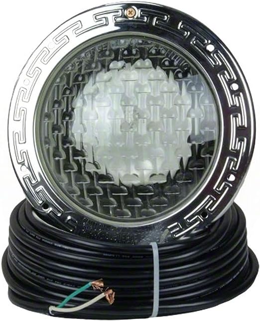Pentair Amerlite Inground Pool Light with Stainless Steel Facering and 50' Cord - Dive into Brilliance!