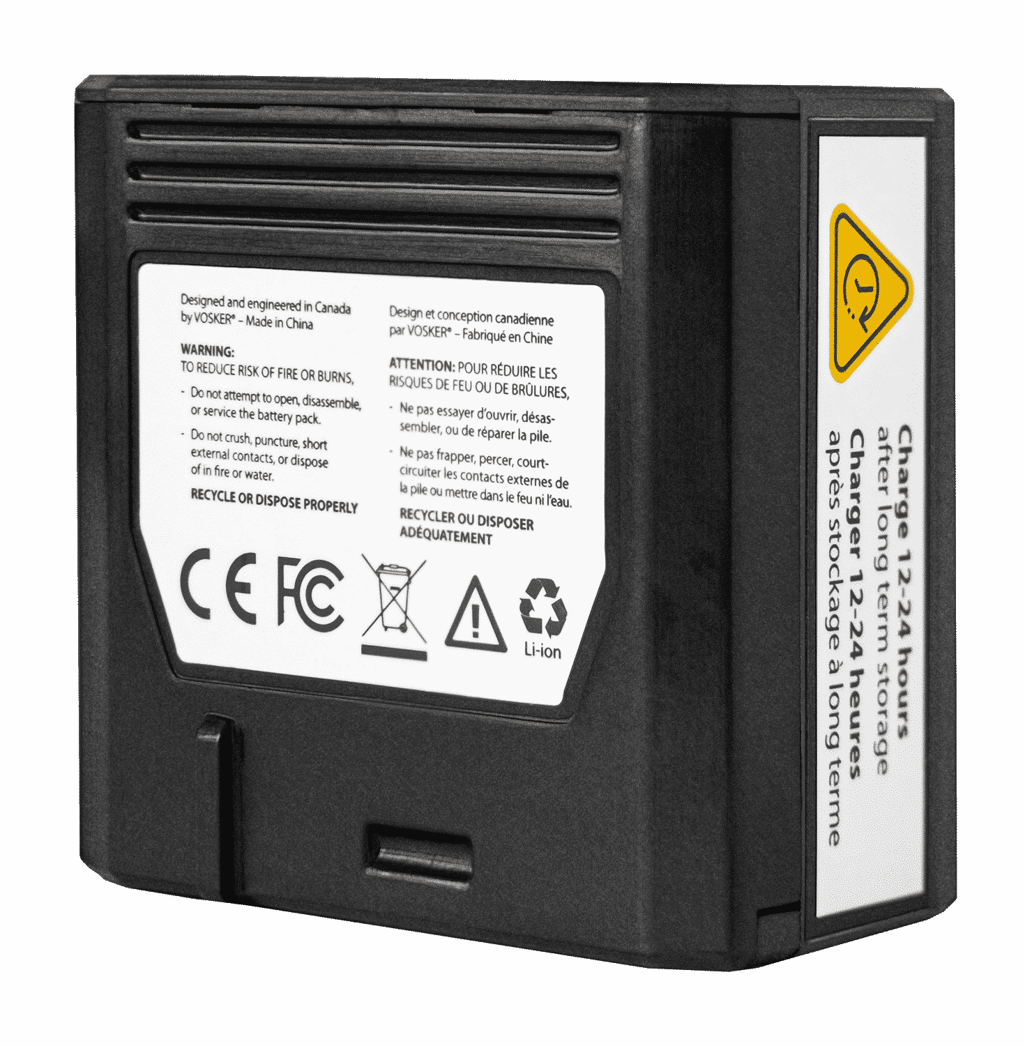 Vosker V150 Mobile Security Cameras' Essential Extra Rechargeable Lithium Battery Pack